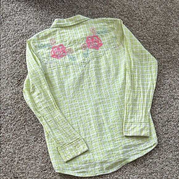 Rock 47 by Wrangler Western Pearl Button Down Snap Shirt - Picture 9 of 10